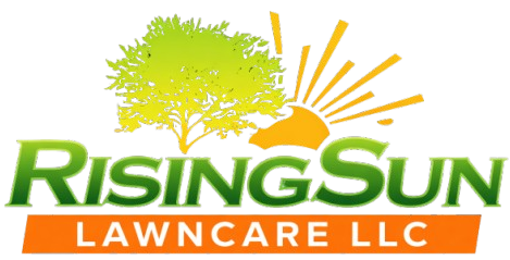 Rising Sun Lawn Care Logo